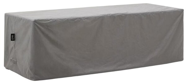 Kave Home Šedý ochranný obal na zahradní stůl Iria 300 x 115 cm