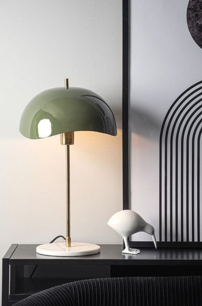 Leitmotiv Stolní designová kovová lampa 2125GR, zelená