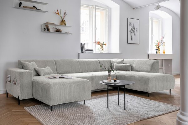 SEDACÍ SOUPRAVA, textil, béžová MID.YOU - Sedací soupravy, Online Only