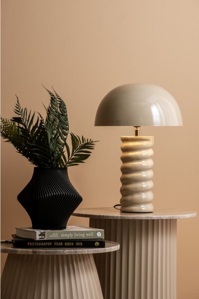 Leitmotiv Stolní designová kovová lampa 2227WG, šedá