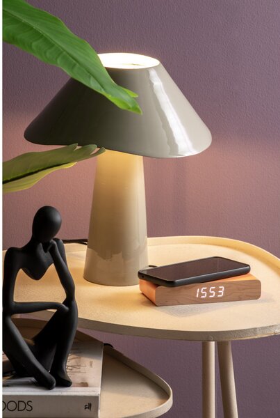 Leitmotiv Stolní designová kovová lampa 2229GY, šedá