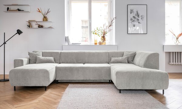 SEDACÍ SOUPRAVA, textil, béžová MID.YOU - Sedací soupravy, Online Only