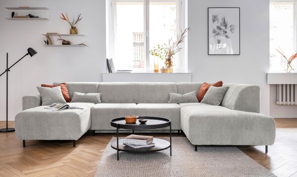 SEDACÍ SOUPRAVA, textil, béžová MID.YOU - Sedací soupravy, Online Only
