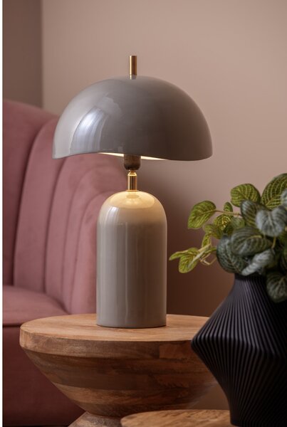 Leitmotiv Stolní designová kovová lampa 2228GY, šedá