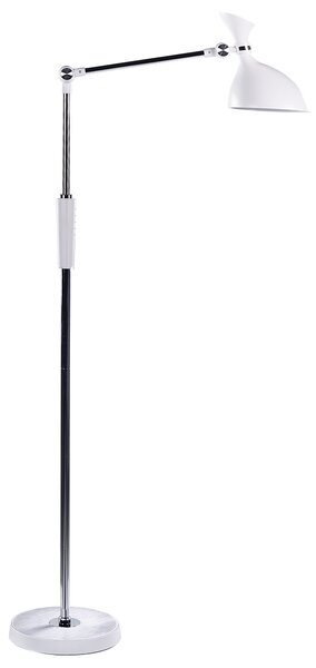 LED stojací lampa ANDROMEDA se stmívačem Kov Bílá