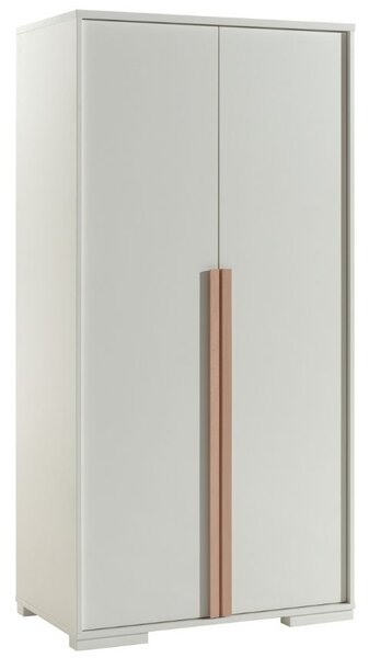 Bílá šatní skříň Vipack Londen 195,2 x 98,5 cm