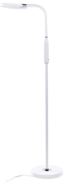 LED stojací lampa CASSIOPEIA se stmívačem Kov Bílá