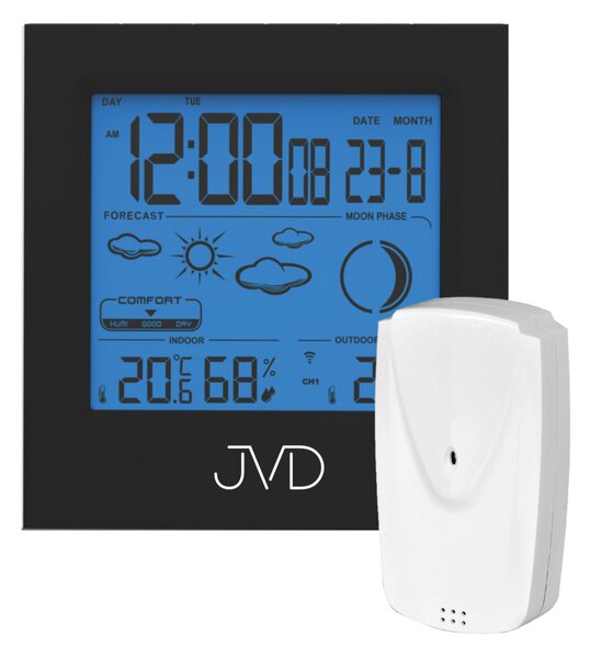 JVD Rádiem řízená meteorologická stanice JVD RB672.1