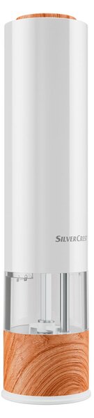 SILVERCREST® KITCHEN TOOLS Elektrický mlýnek na sůl nebo pepř SMH 6 A3 (bílá) (100346104001)