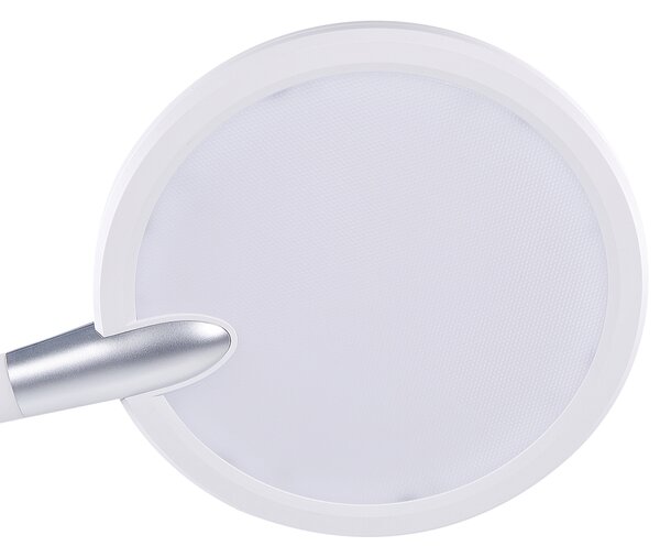 LED stojací lampa CASSIOPEIA se stmívačem Kov Bílá