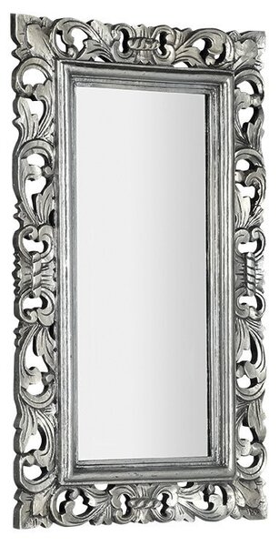 Sapho, SAMBLUNG zrcadlo v rámu, 40x70cm, stříbrná Antique, IN109