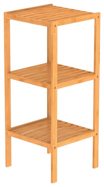 REGÁL DO KOUPELNY, bambus, hnědá Carryhome - Koupelnové regály