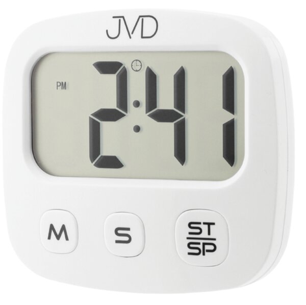 JVD Bílá digitální minutka JVD DM8208