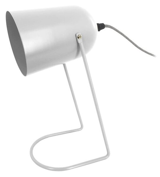 LEITMOTIV Stolní lampa Enchant Iron matná bílá 30 cm x 18 cm