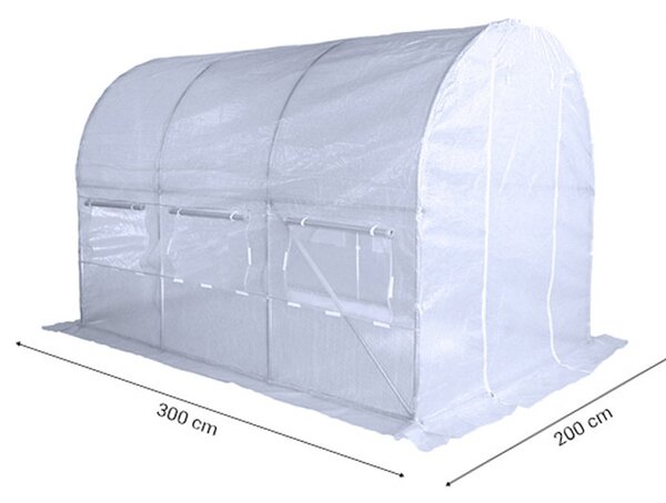 Home & Garden Foliovník 200 x 300 cm (6 m2), bílý
