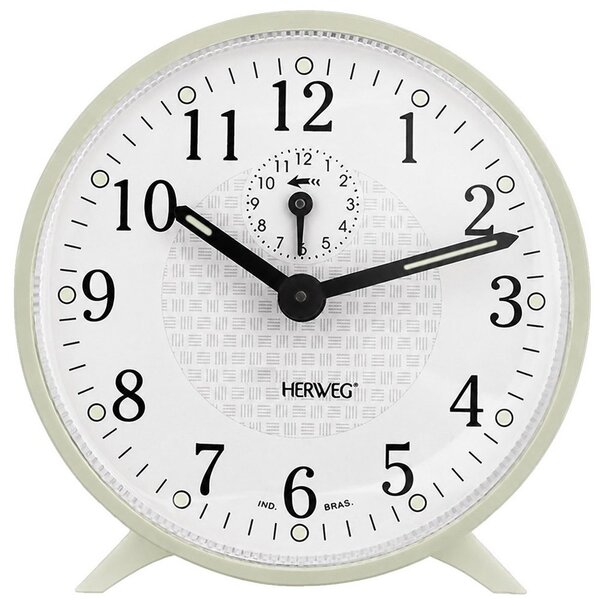 Mechanický budík Herweg 2220BE béžová