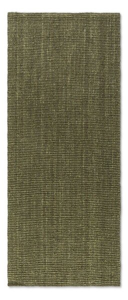 Khaki jutový běhoun 80x200 cm Bouclé – Hanse Home