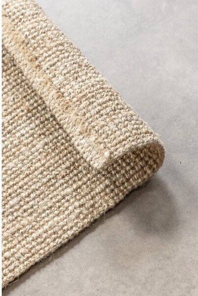 Krémový jutový běhoun 80x200 cm Bouclé – Hanse Home