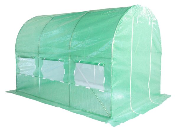 Home & Garden Zahradní fóliovník zelený 3 x 2 m