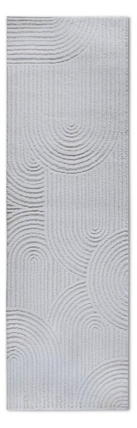 Krémový běhoun 80x240 cm Chappe Cream White – Elle Decoration