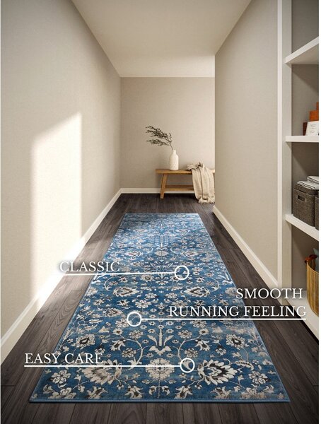 Modrý běhoun 80x240 cm Ernest – Villeroy&Boch
