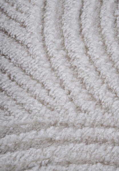 Krémový běhoun 80x240 cm Chappe Cream White – Elle Decoration