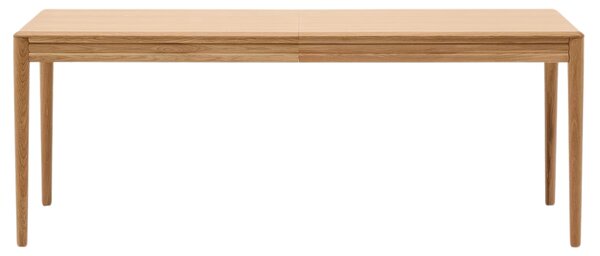 Dubový rozkládací jídelní stůl Kave Home Lenon 200-280 x 90 cm
