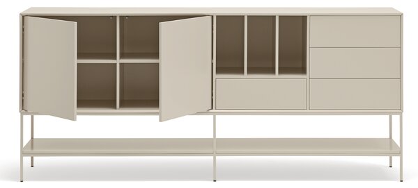 Krémová komoda Teulat Platt 220 x 45 cm