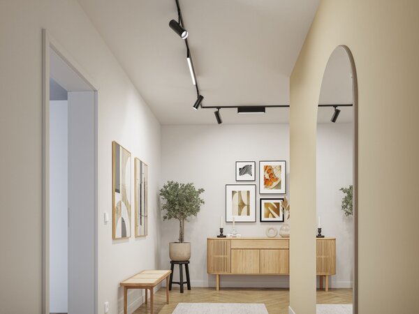 Paulmann 95699 Theron, spot pro Urail system, 1x11W LED 4000K, tříkrokové stmívání, matná černá