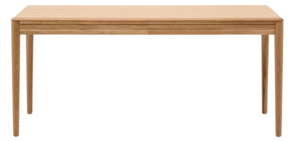 Dubový rozkládací jídelní stůl Kave Home Lenon 160-200 x 90 cm