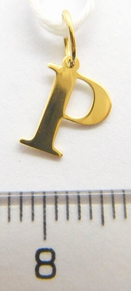 Klenoty Budín Zlatý přívěsek - písmeno P 585/0,20gr GUPYN-43371 (Klenoty Budín Zlatý přívěsek - písmeno P 585/0,20gr GUPYN-43371)