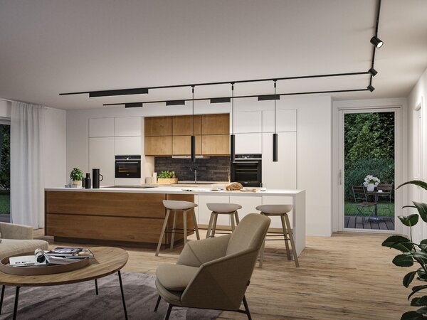 Paulmann 95710 Ceris, lineární panel pro Urail system, 9,5W LED 4000K, tříkrokové stmívání, matná černá