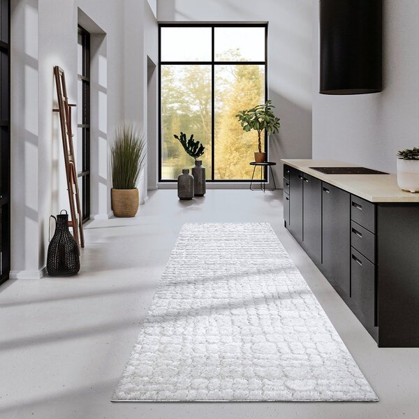 Krémový běhoun 80x240 cm Artistique Cream White – Elle Decoration