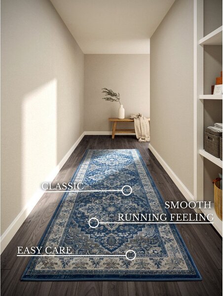Modrý běhoun 80x240 cm Jehanne – Villeroy&Boch