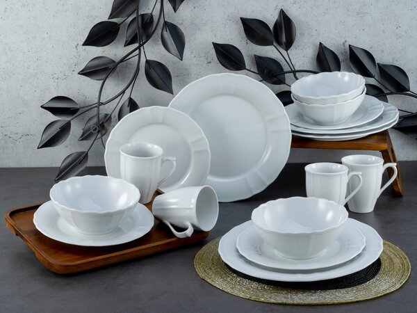 KOMBINOVANÁ SOUPRAVA, 16dílné, porcelán Creatable - Online Only nádobí, Online Only