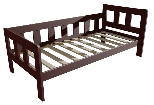 Vomaks Dětská postel se zábranou VMK010EB KIDS Rozměr: 80 x 200 cm, Barva: moření dub