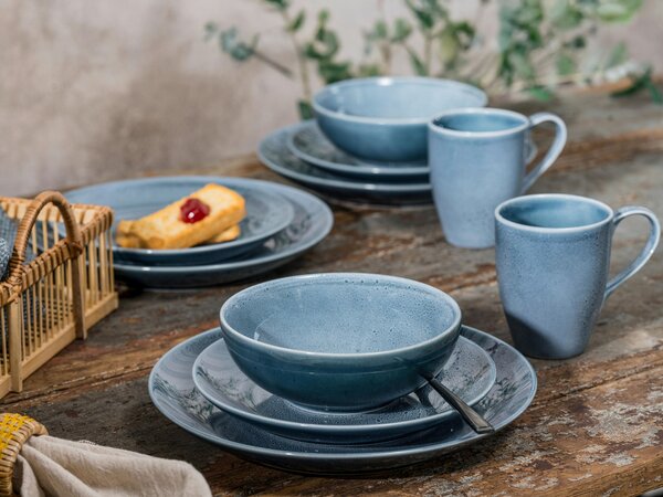 KOMBINOVANÁ SOUPRAVA, 16dílné, kamenina Creatable - Online Only nádobí, Online Only