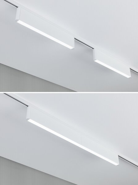 Paulmann 95708 Ceris, lineární panel pro Urail system, 9,5W LED 4000K, tříkrokové stmívání, signální bílá