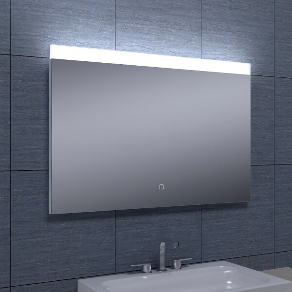 Zrcadlo s LED osvětlením a nastavitelnou teplotou světla, 900x600x30mm