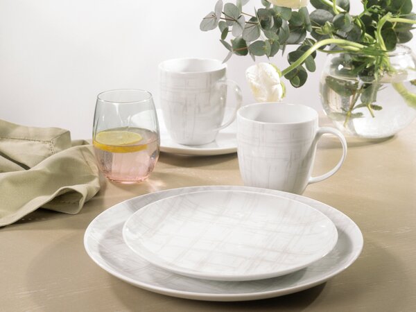 KOMBINOVANÁ SOUPRAVA, 16dílné, porcelán Creatable - Online Only nádobí, Online Only