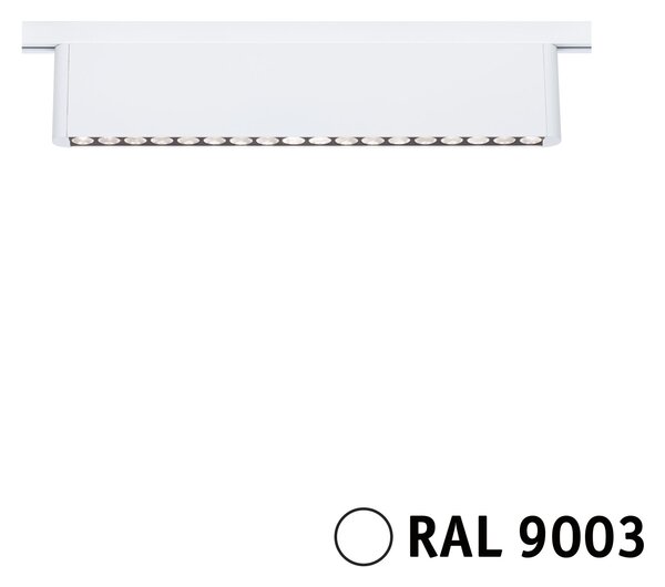 Paulmann 95714 Zelos, lineární panel pro Urail system, 10W LED 4000K, tříkrokové stmívání, signální bílá