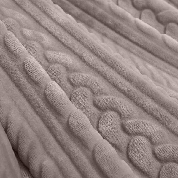 Pléd NORDIC šedá střední 150 x 200 cm