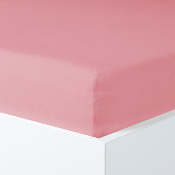 Napínací prostěradlo MAKO JERSEY s elastanem růžová Velikost: 180-200x200-220 cm