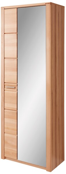 SKŘÍŇ NA ODĚV, barvy buku, jádrový buk, 74/201/40 cm Linea Natura - Šatní skříně, Online Only