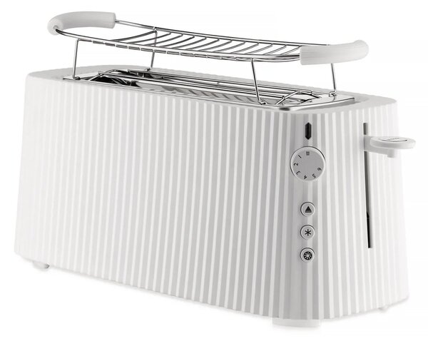 Toustovač PLISSÉ XXL 46 cm, více variant - Alessi Barva: bílá