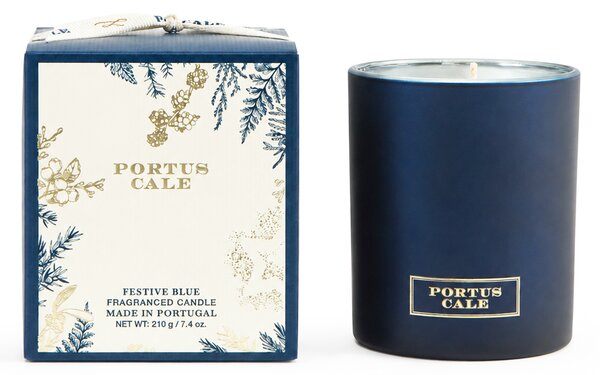 CASTELBEL Portus Cale Festive Blue Svíčka, 210 g