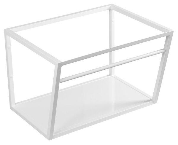 Sapho Sapho, SKA Konstrukce pod umyvadlo 600x400x460mm, bílá mat, s bílou MDF policí, SKA111
