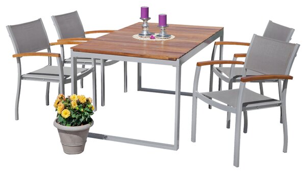 ZAHRADNÍ SESTAVA dřevo, kov, textil Gardenson - Online Only zahradní nábytek, Online Only