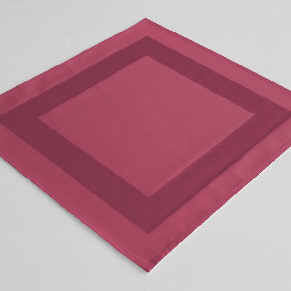 Ubrus Veba ARGON s kantou bordó Velikost: 140x140 cm