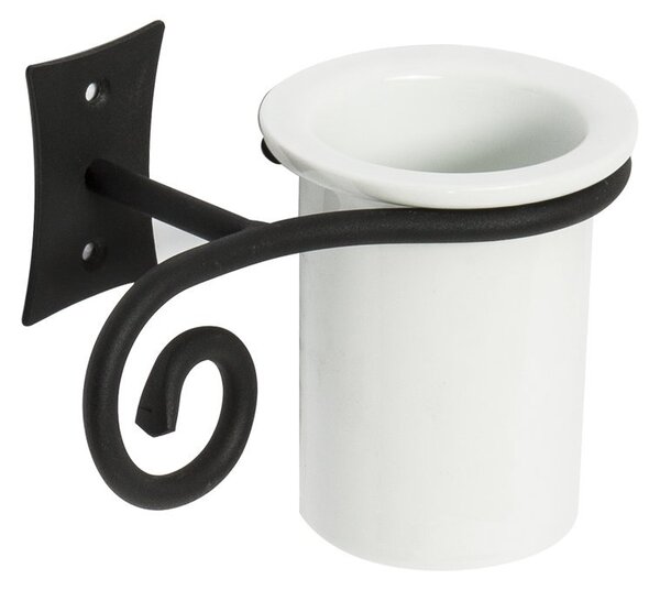 Sapho, REBECCA pohár, černá/keramika, CC004